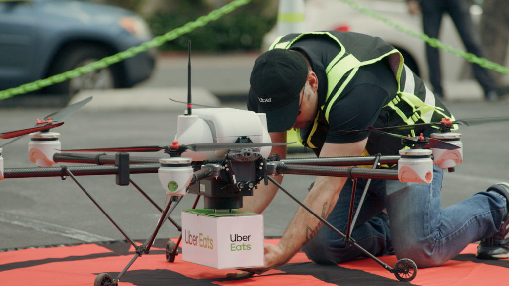 Comment Uber Compte Livrer De La Nourriture McDonald S Avec Des Drones