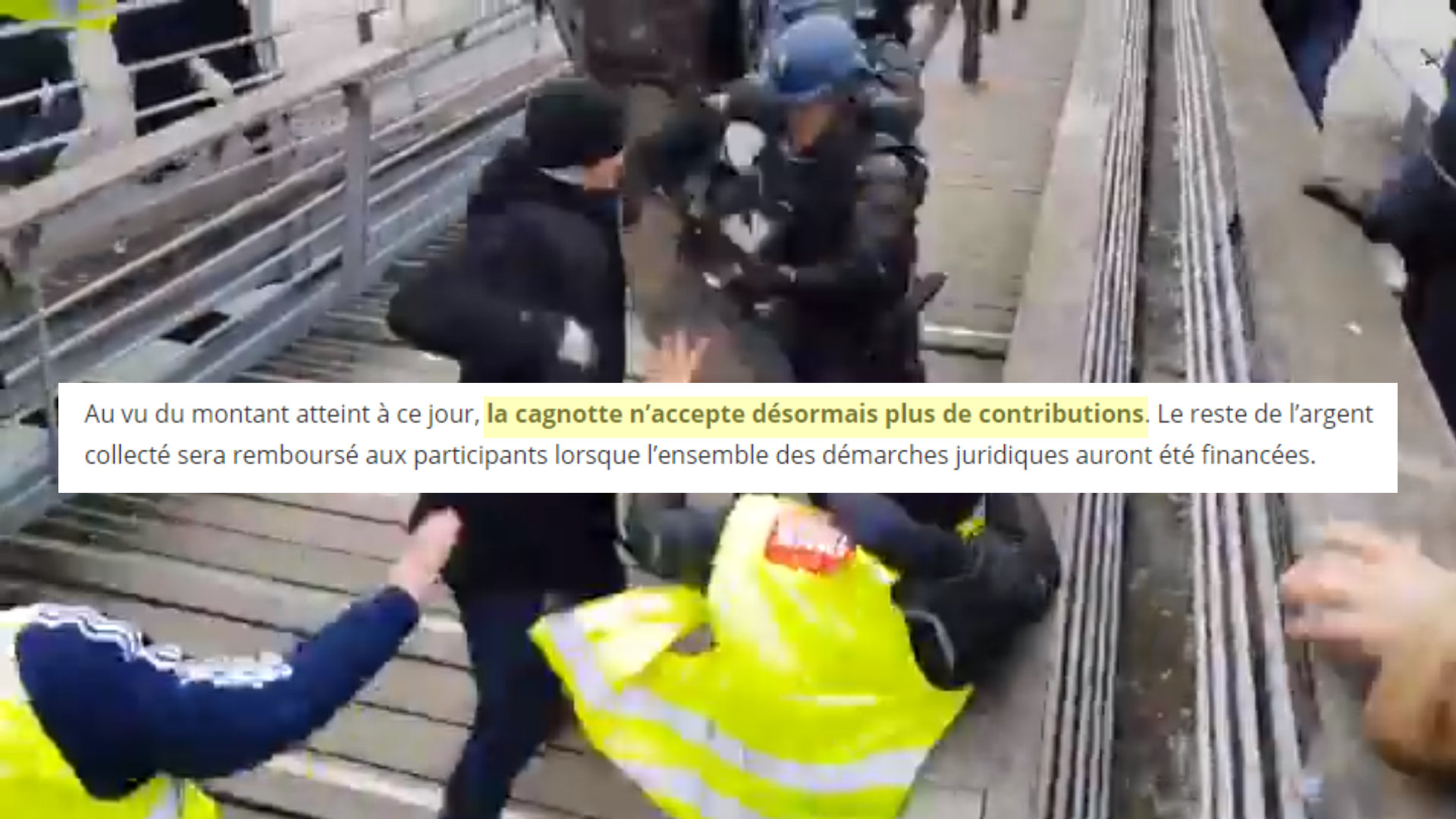 Le Boxeur Des Gilets Jaunes Réclame 3 Millions Deuros à