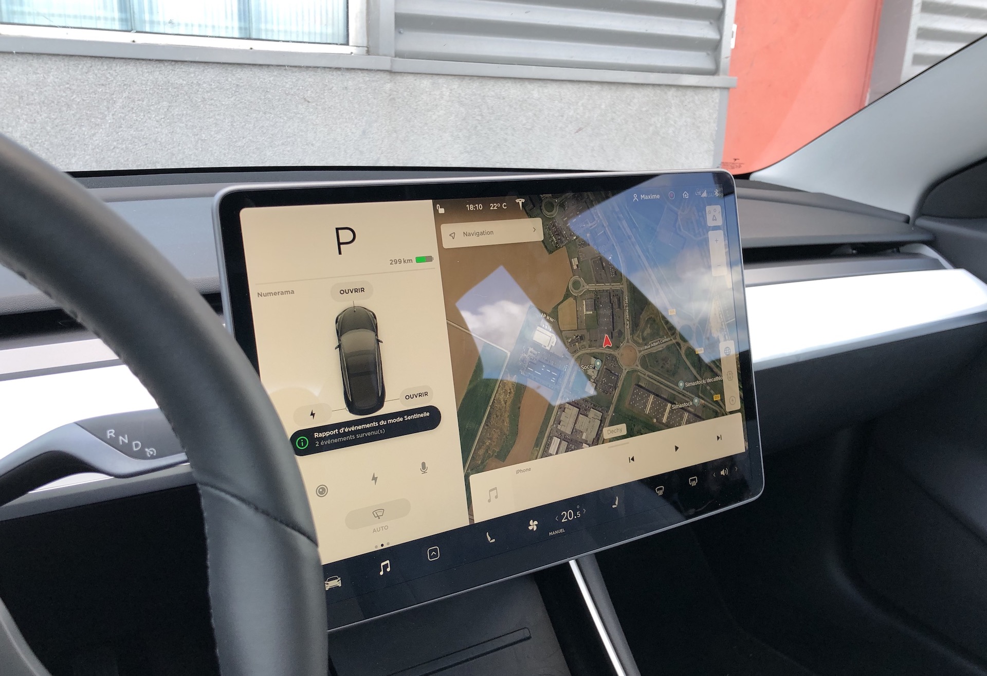 Comment changer de vitesse sur la nouvelle Tesla Model 3 si l'écran tombe  en panne ? - Rouleur Electrique