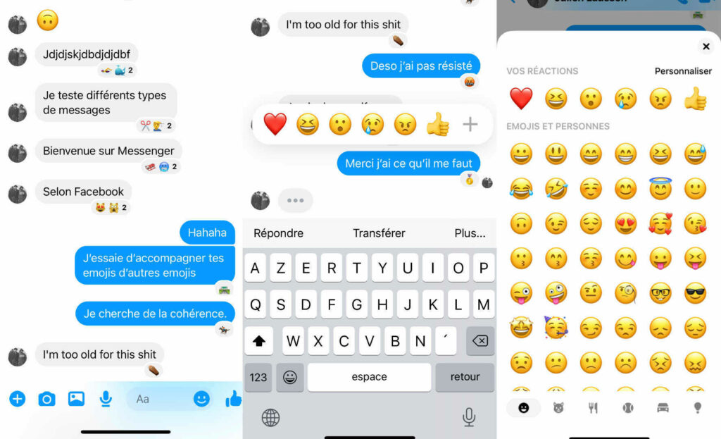 On Messenger You Can Now Put Any Emoji In Reaction To A Message