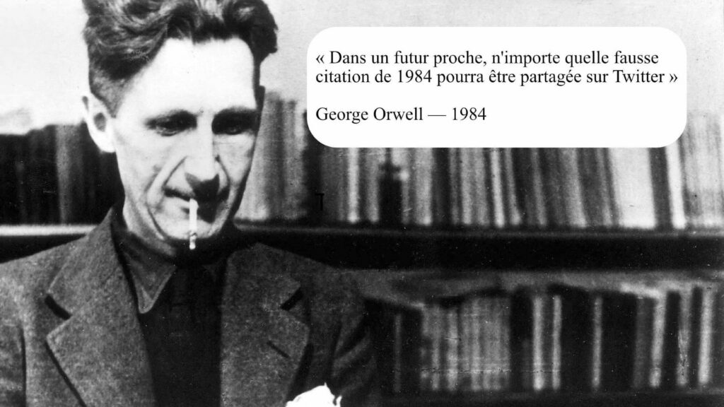 Couvre Feu Vous Ne Pouvez Pas Faire Dire Ce Que Vous Voulez A Orwell Et 1984