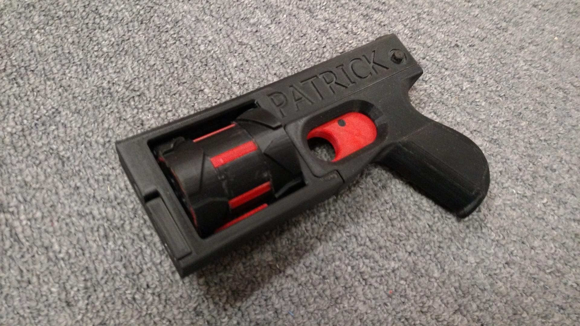 Un pistolet semi-automatique imprimé en 3D par un étudiant