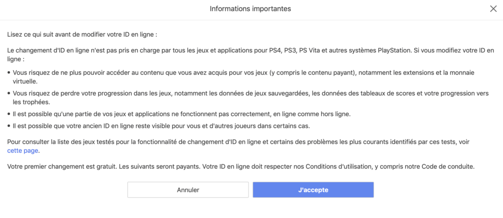 comment changer son numéro de téléphone sur playstation network