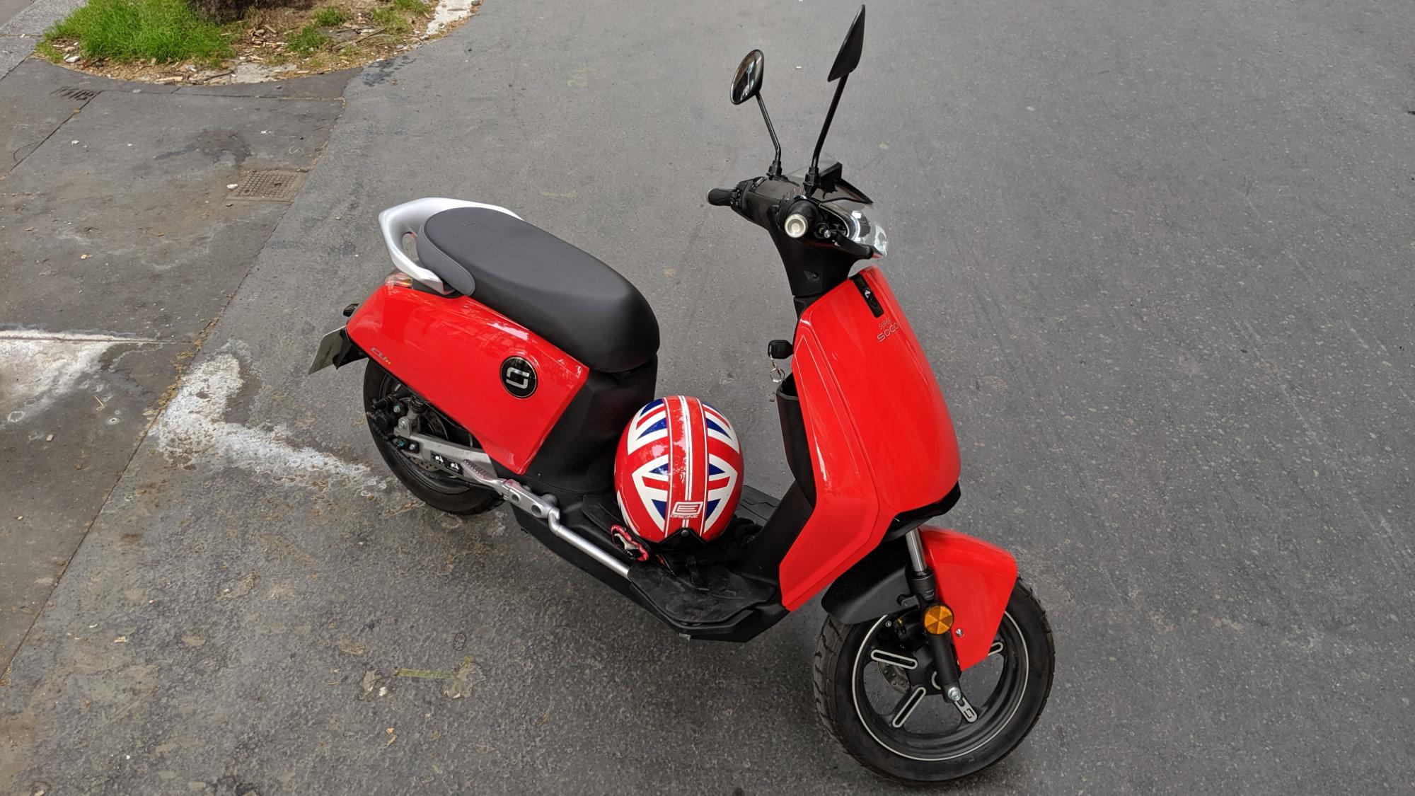 2Twenty Scooter électrique 50cc rétro - Sans permis Batterie amovible