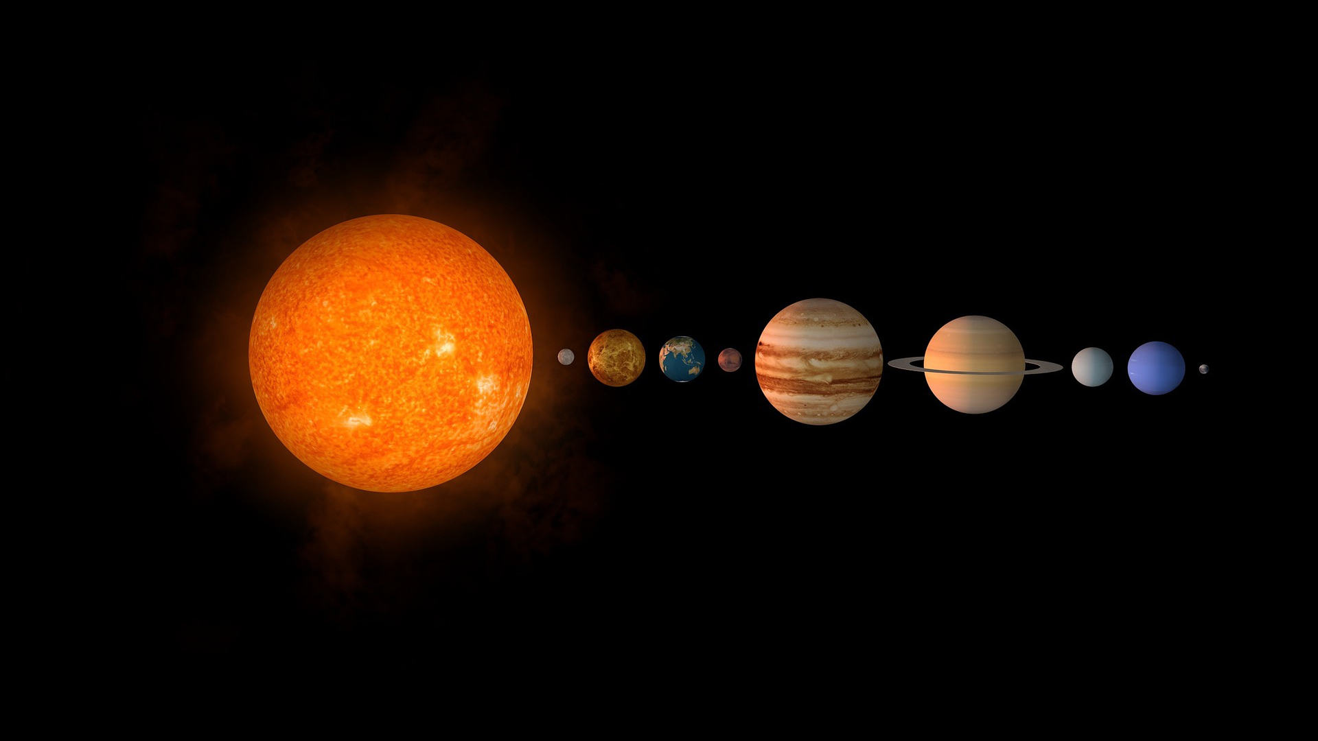 À l'origine, notre système solaire comportait une autre planète géante