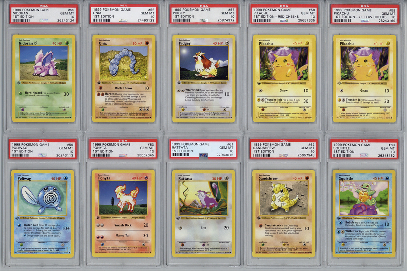 Pokémon : Une collection de cartes estimée à 750.000 dollars bientôt vendue  aux enchères