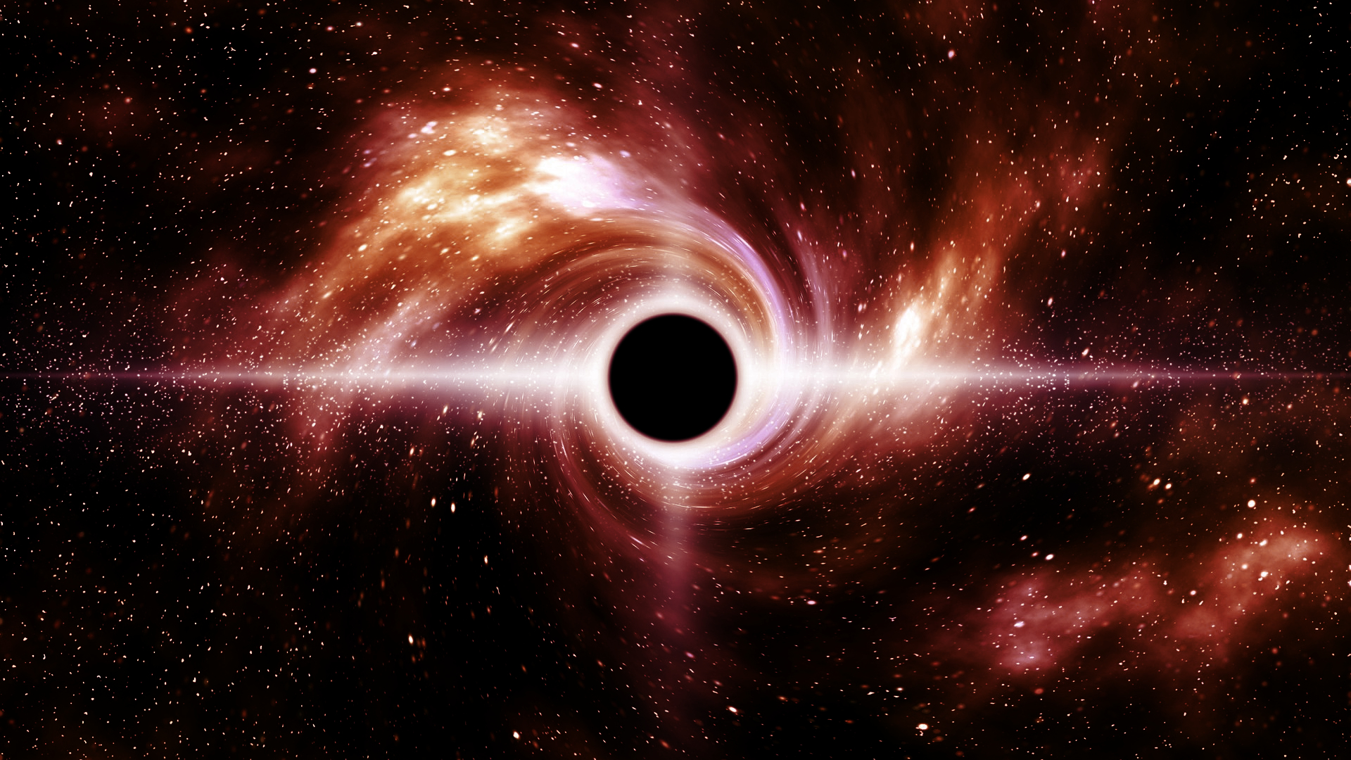 Un trou noir supermassif se promène dans l'espace et on ne sait pas  pourquoi 