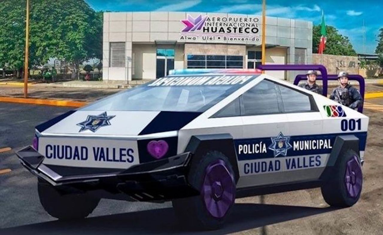 voiture de police mexicaine