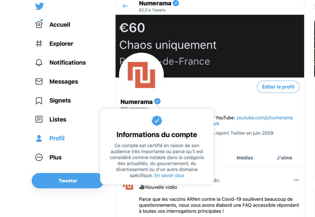  Twitter  pr cise les crit res pour avoir un compte v rifi  