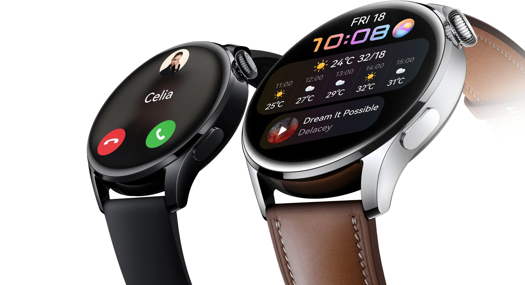 Test de la Huawei Watch 3 : jolie et endurante, cette montre connectée est  un vrai coup de cœur