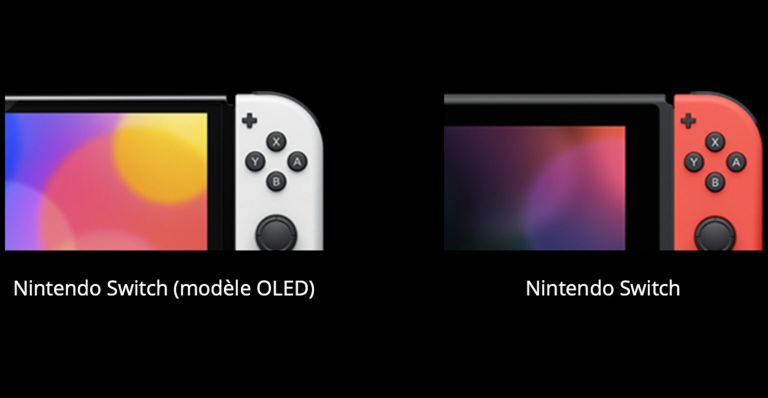 Nintendo Switch versus Switch OLED quelles différences entre les deux