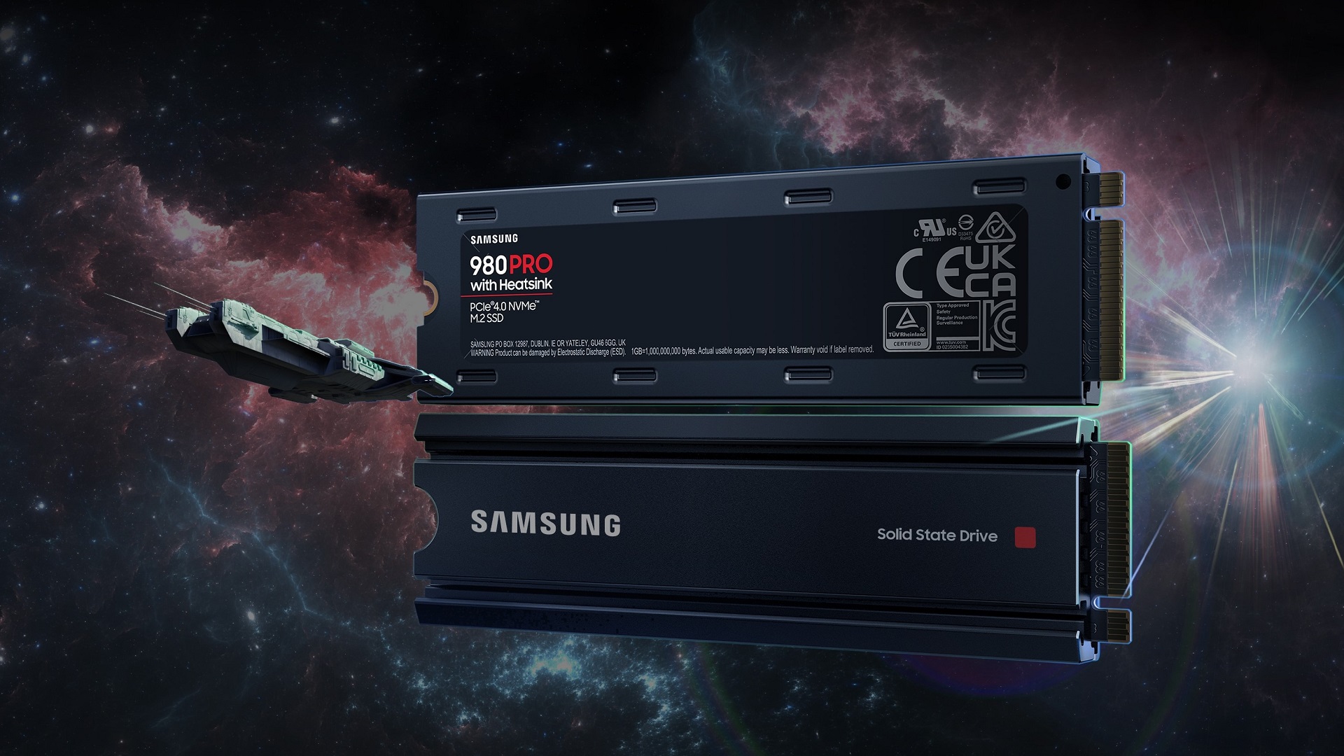 Samsung 980 PRO MZ-V8P2T0BW  Disque SSD Interne NVMe M.2, PCIe