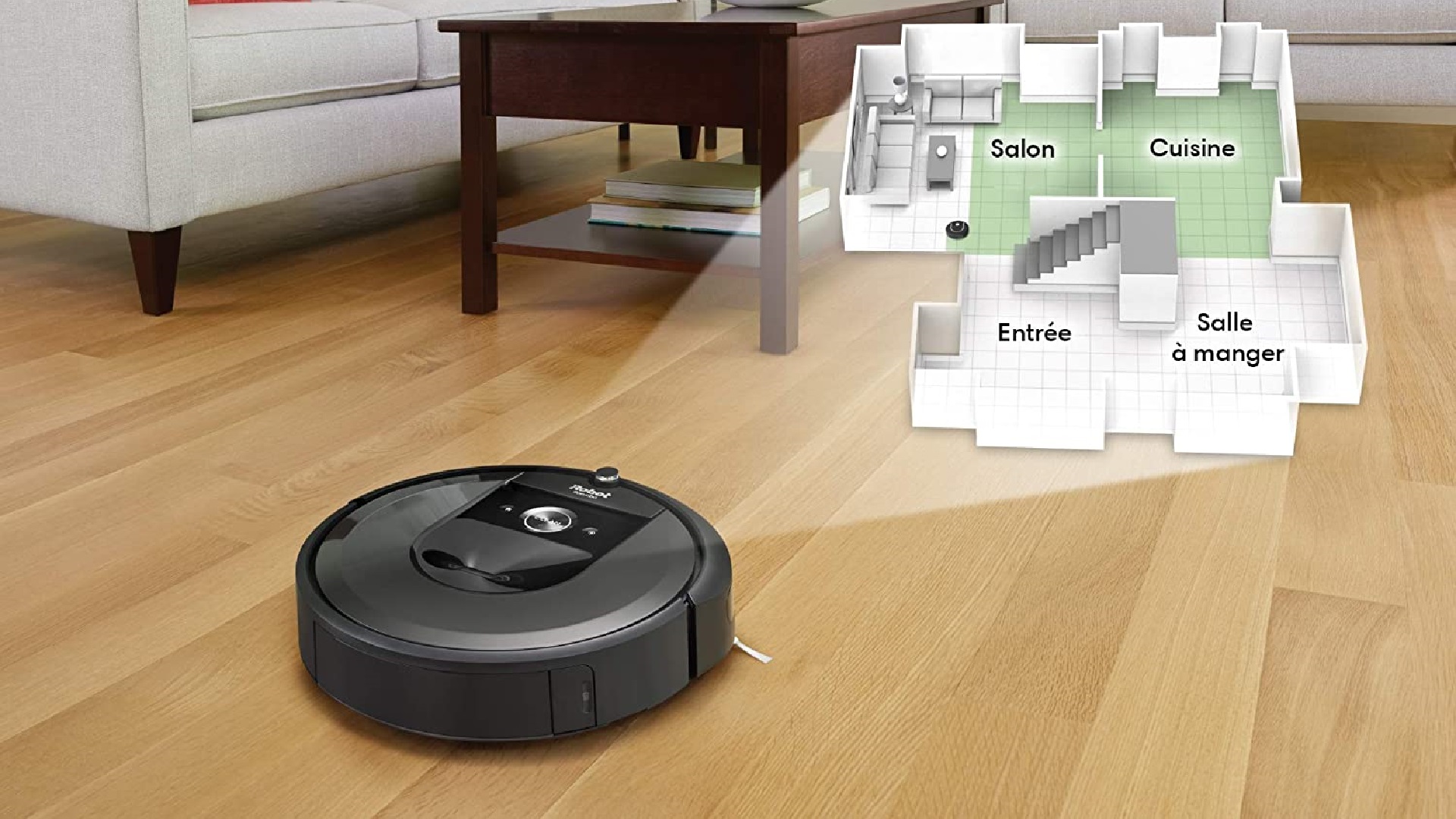 Les soldes sont terminés, mais l'aspirateur robot Roomba I7 est