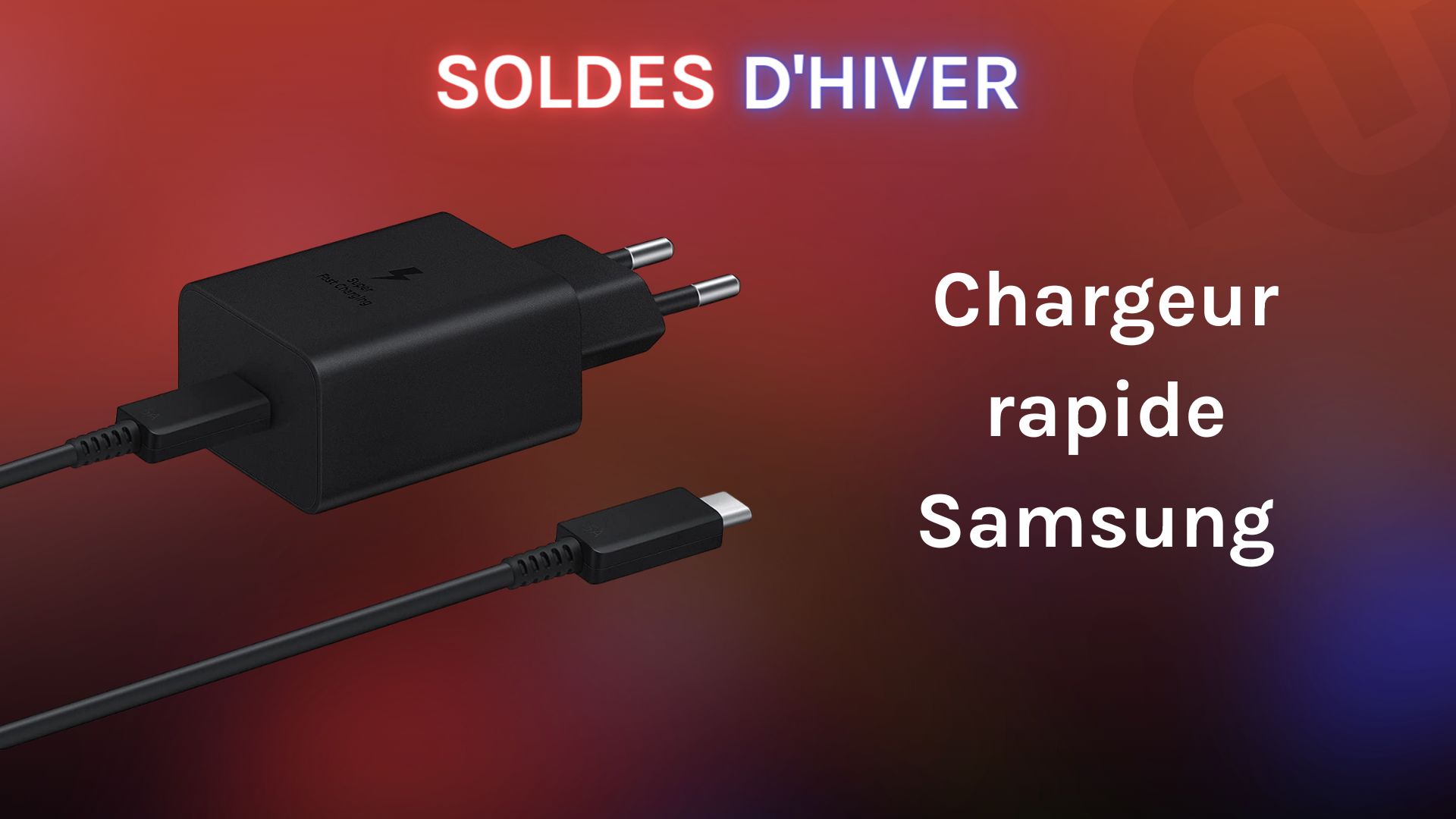 Chargeur de Batterie Rapide pour Téléphone Portable Samsung, (2