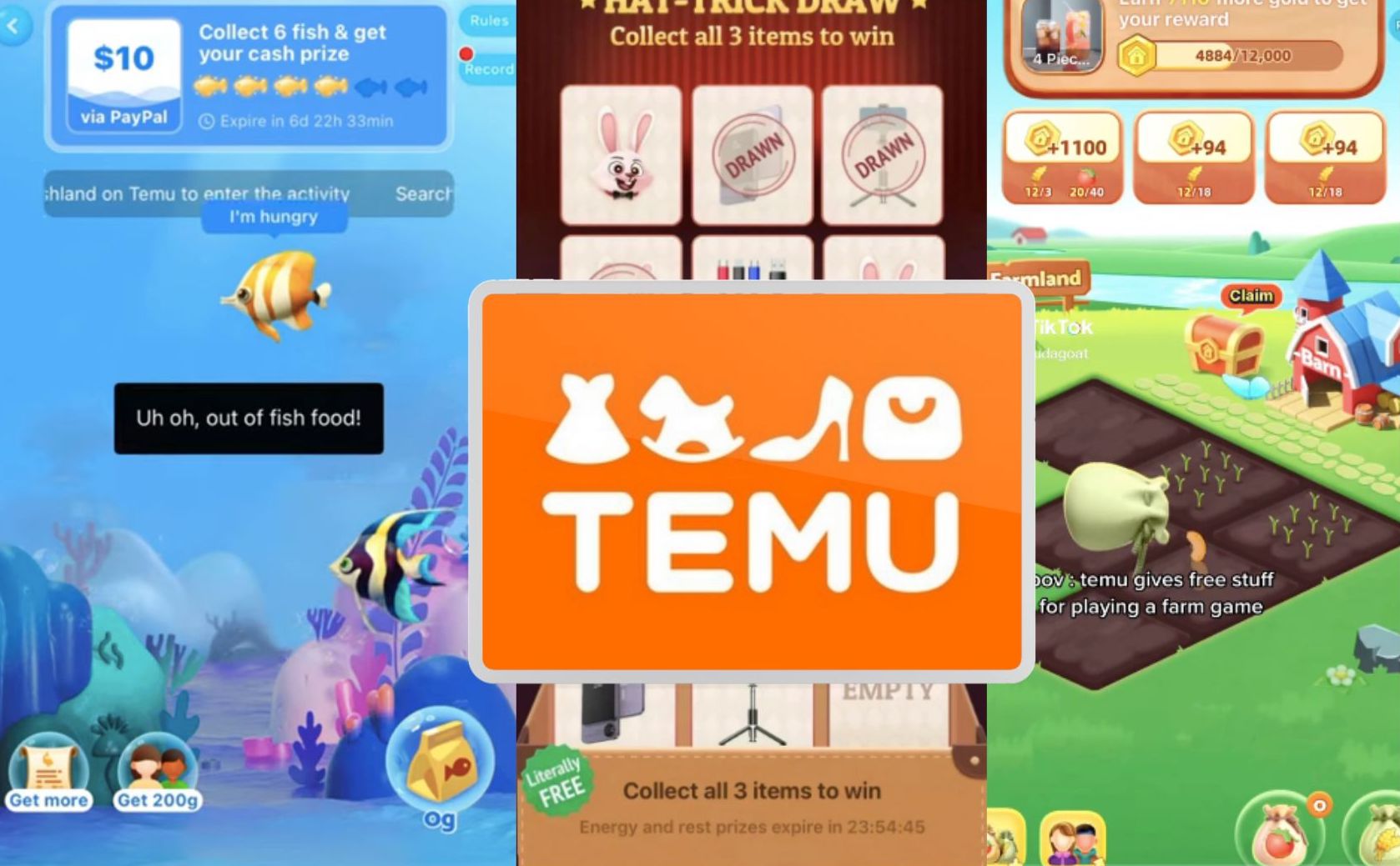 Temu, l'app chinoise qui cartonne en mélangeant shopping compulsif et jeux  idiots - Numerama