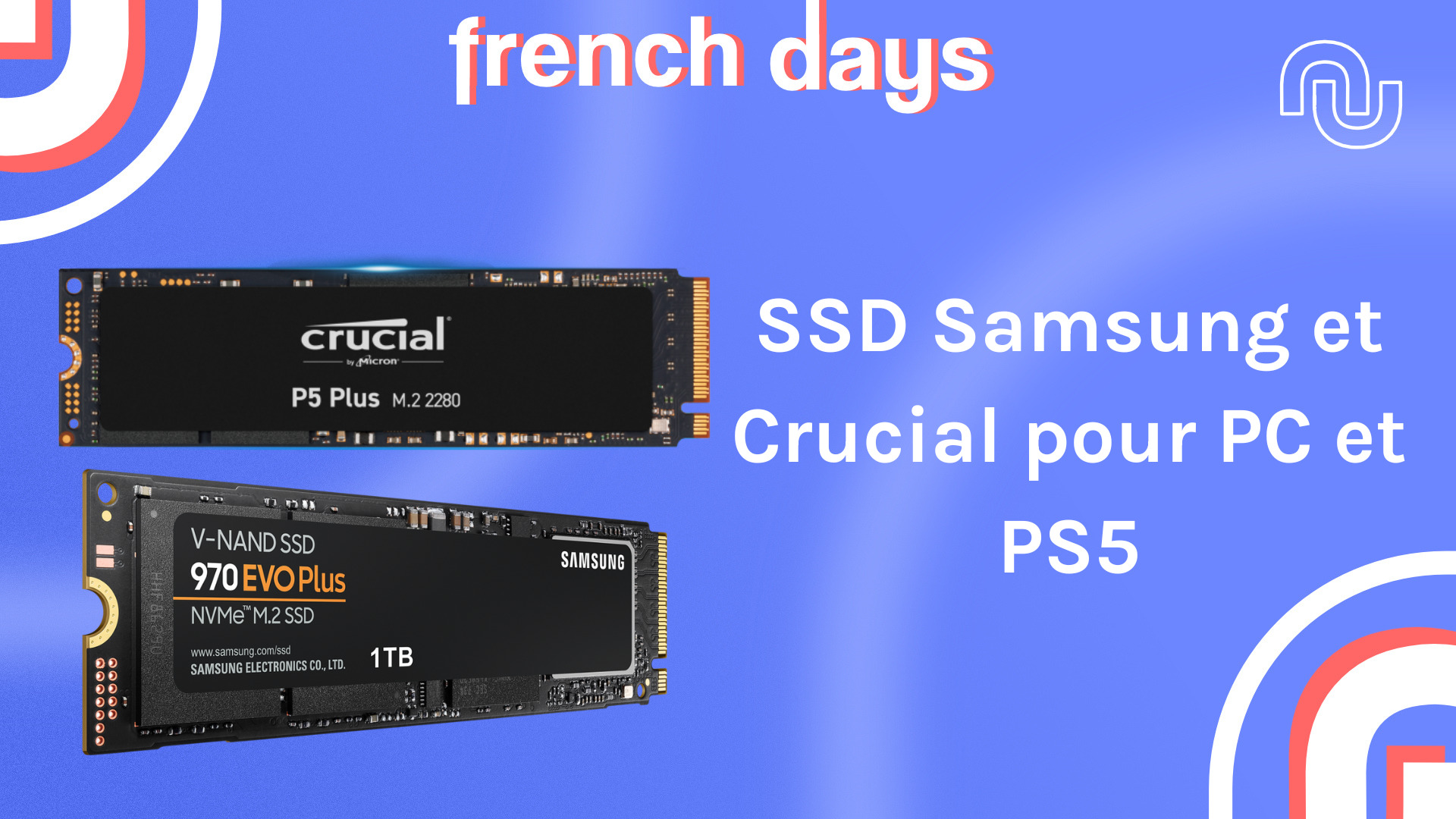 Soldes : boostez votre PS5 avec des SSD 1To avec dissipateur