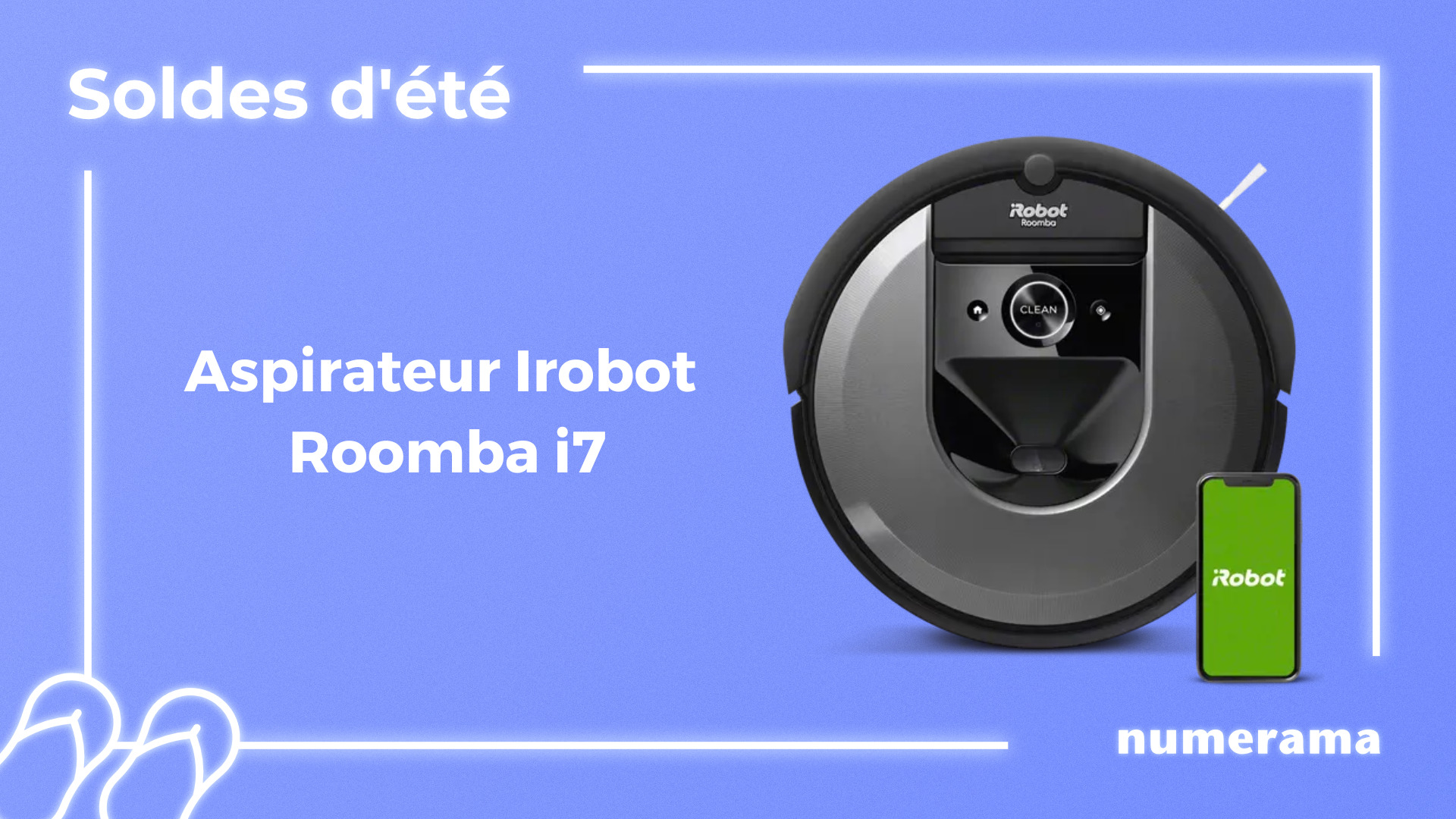 L'aspirateur robot Roomba i7 est à moitié prix pour les soldes