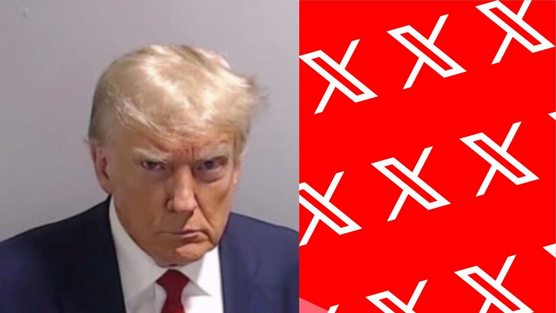 Cravate Rouge Trump