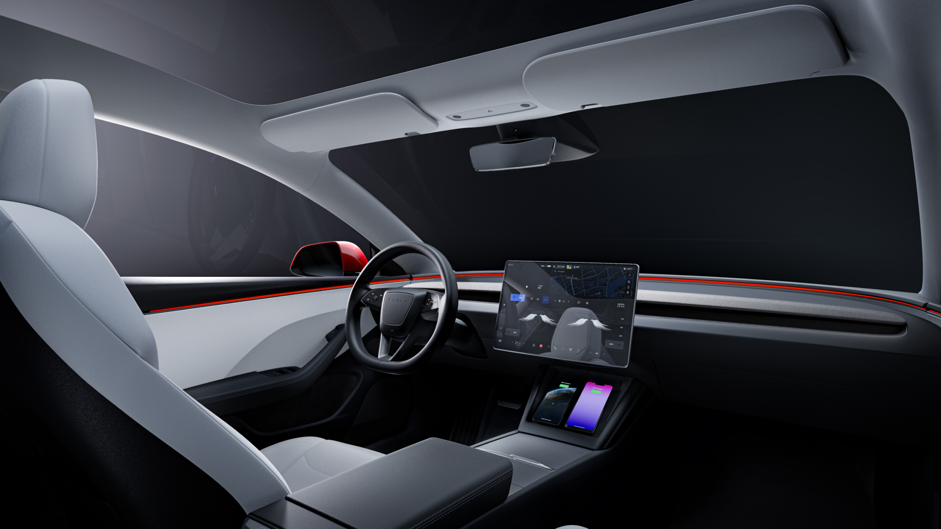 Affichage du compteur de vitesse pour Tesla Model 3 Y Numérique