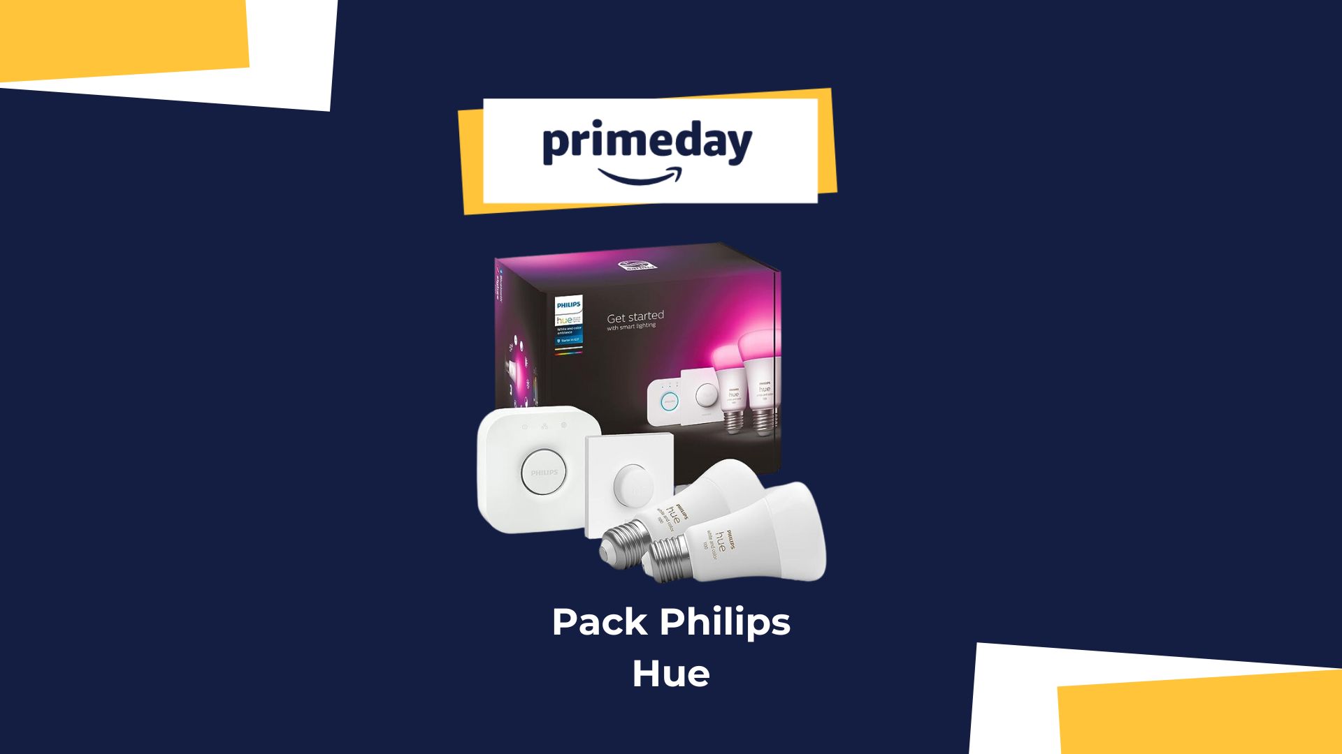 Promo : jusqu'à 100 € de remise sur les kits de démarrage Philips Hue