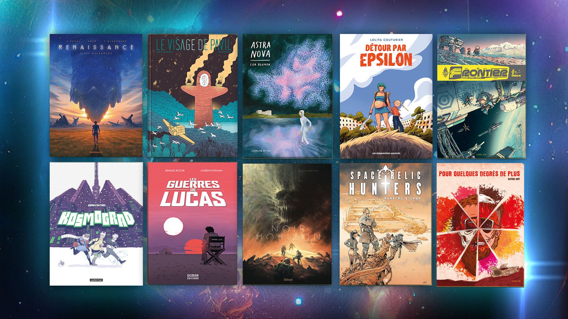 Voici les 10 bandes dessinées nommées au Prix de la BD de science-fiction  2023 - Numerama